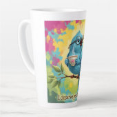 Gezellige Bird Coffee Latte Mok  (Linkerhoek)