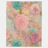 Gezellige Bliss ☁️ | Premium fleece deken. (Voorkant)