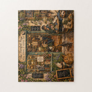 Gezellige Boekwinkelkatten Aquarel Legpuzzel Boo