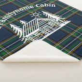Gezellige Cabin Gepersonaliseerde Gooi Deken (3/4)