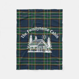 Gezellige Cabin Gepersonaliseerde Gooi Deken