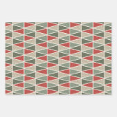 Gezellige Cabin Kerstset 1 Inpakpapier Vel (Voorkant)