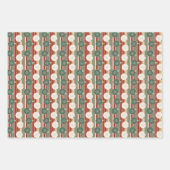 Gezellige Cabin Kerstset 2 Inpakpapier Vel (Voorkant 2)