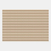 Gezellige Cabin Kerstset 2 Inpakpapier Vel (Voorkant)