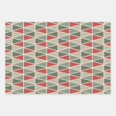 Gezellige Cabin Kerstset 3 Inpakpapier Vel (Voorkant 3)