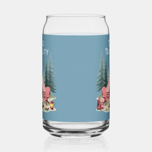 Gezellige Camping Esthetische Glamping Tent & Kamp Blikvorm Glas (Links)