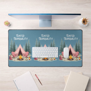 Gezellige Camping Esthetische Glamping Tent & Kamp Bureaumat