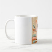 Gezellige Cartoon Tea Set voor Theeliefhebbers - M Koffiemok (Links)