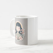 Gezellige Cat Nap Mok (Voorkant links)