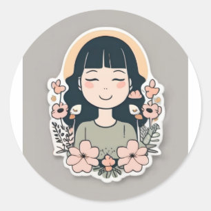 Gezellige Cat Nap Sticker