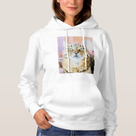Gezellige Cat Vibes Hoodie