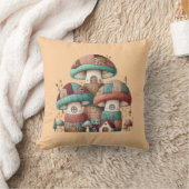 Gezellige champignons 8 kussen (Deken)