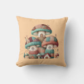 Gezellige champignons 8 kussen (Voorkant)