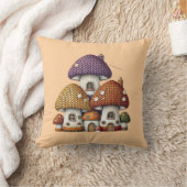 Gezellige champignons 9 kussen (Deken)