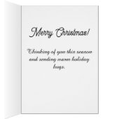 Gezellige Chihuahua Christmas Kaart (Binnen (Rechts))