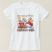 Gezellige Christmas Vibes T-shirt (Design voorkant)
