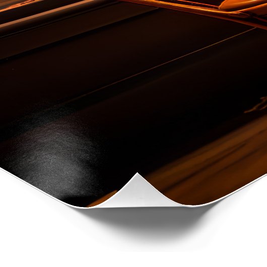 Gezellige coffeeshop perfect poster (Hoek)