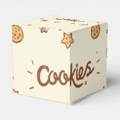 Gezellige Cookie Delights (Cream) Bedankdoosjes (Achterkant)