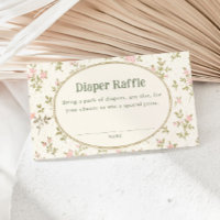 Gezellige Cottage Bloemachtige Baby Shower Luier R