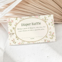 Gezellige Cottage Bloemachtige Baby Shower Luier R
