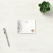 Gezellige Cottage Koffie & Wildflowers Ochtendgeda Post-it® Notes (Kantoor)