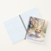 Gezellige Cottage Koffie & Wildflowers · Rustieke  Notitieboek (Binnen)