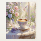 Gezellige Cottage Koffie & Wildflowers · Rustieke  Planner (Achterkant)