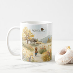 Gezellige Cottage Path Coffee Mok – Kind_Ones gril
