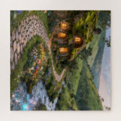 Gezellige Cottage Tuin Legpuzzel (Horizontaal)