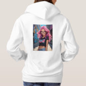 "Gezellige couture: stijlvolle dameshuddies" Hoodie (Achterkant)