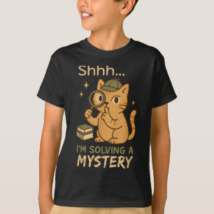 Gezellige Crime Club Mystery Reader Bookish Sleuth T-shirt