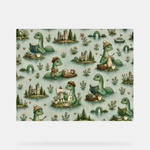 Gezellige Cryptiden Nessie Loch Ness Monster hobby Acryl Bord