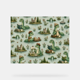 Gezellige Cryptiden Nessie Loch Ness Monster hobby Acryl Bord
