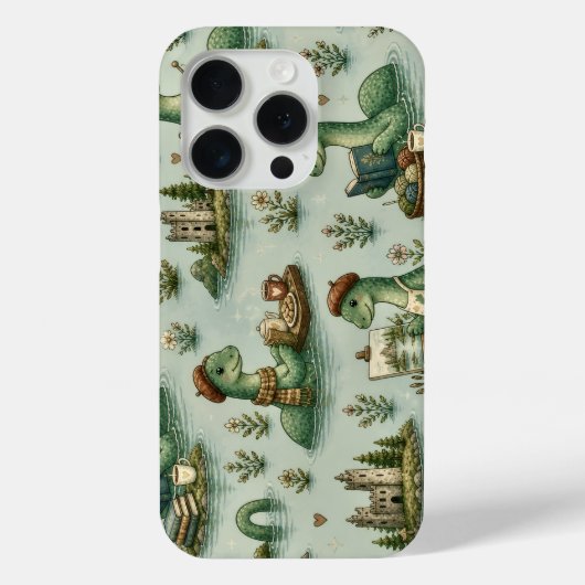 Gezellige Cryptiden Nessie Loch Ness Monster hobby Case-Mate iPhone Case (Achterkant)
