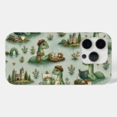 Gezellige Cryptiden Nessie Loch Ness Monster hobby Case-Mate iPhone Case (Achterkant (horizontaal))