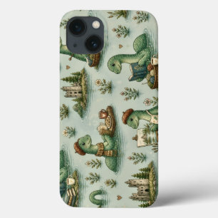 Gezellige Cryptiden Nessie Loch Ness Monster hobby Case-Mate iPhone Case