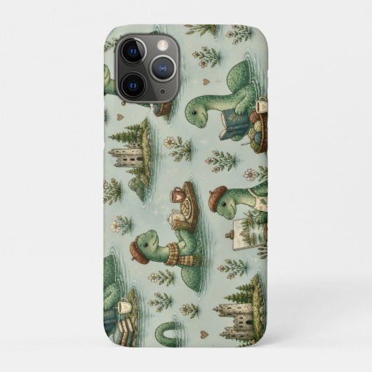Gezellige Cryptiden Nessie Loch Ness Monster hobby Case-Mate iPhone Case (Achterkant)
