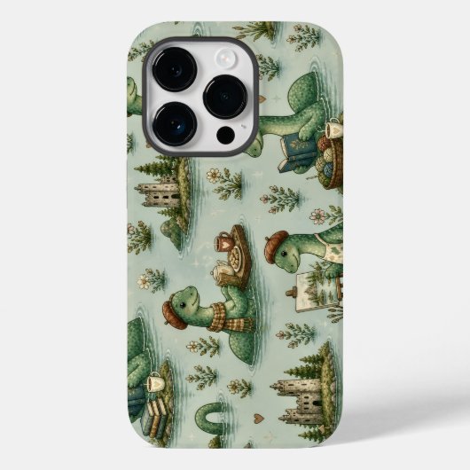Gezellige Cryptiden Nessie Loch Ness Monster hobby Case-Mate iPhone Case (Achterkant)