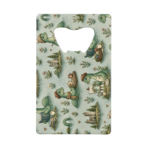 Gezellige Cryptiden Nessie Loch Ness Monster hobby Creditkaart Flessenopener
