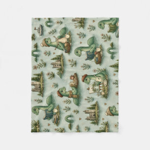 Gezellige Cryptiden Nessie Loch Ness Monster hobby Fleece Deken