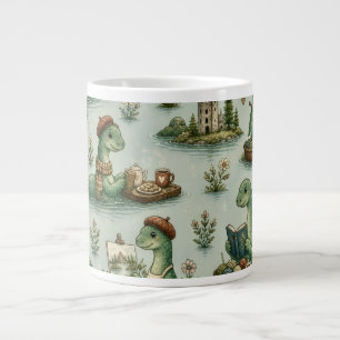 Gezellige Cryptiden Nessie Loch Ness Monster hobby Grote Koffiekop