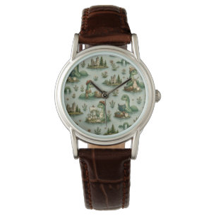 Gezellige Cryptiden Nessie Loch Ness Monster hobby Horloge