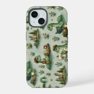 Gezellige Cryptiden Nessie Loch Ness Monster hobby iPhone 15 Case