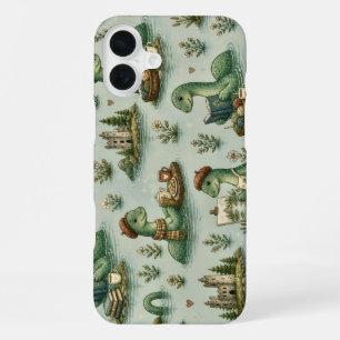 Gezellige Cryptiden Nessie Loch Ness Monster hobby iPhone 16 Plus Hoesje