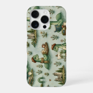 Gezellige Cryptiden Nessie Loch Ness Monster hobby iPhone 16 Pro Hoesje