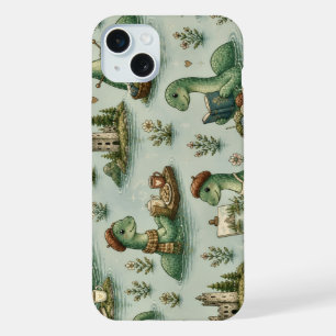 Gezellige Cryptiden Nessie Loch Ness Monster hobby iPhone 15 Plus Case