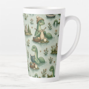 Gezellige Cryptiden Nessie Loch Ness Monster hobby Latte Mok