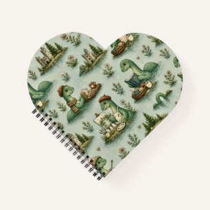 Gezellige Cryptiden Nessie Loch Ness Monster hobby Notitieboek