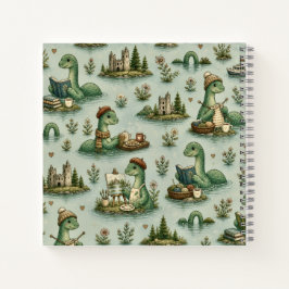 Gezellige Cryptiden Nessie Loch Ness Monster hobby Notitieboek