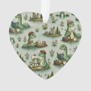 Gezellige Cryptiden Nessie Loch Ness Monster hobby Ornament